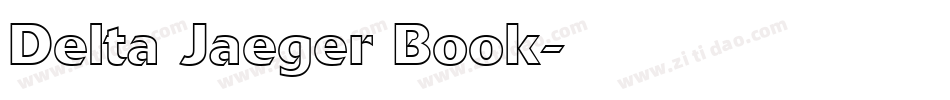 Delta Jaeger Book字体转换